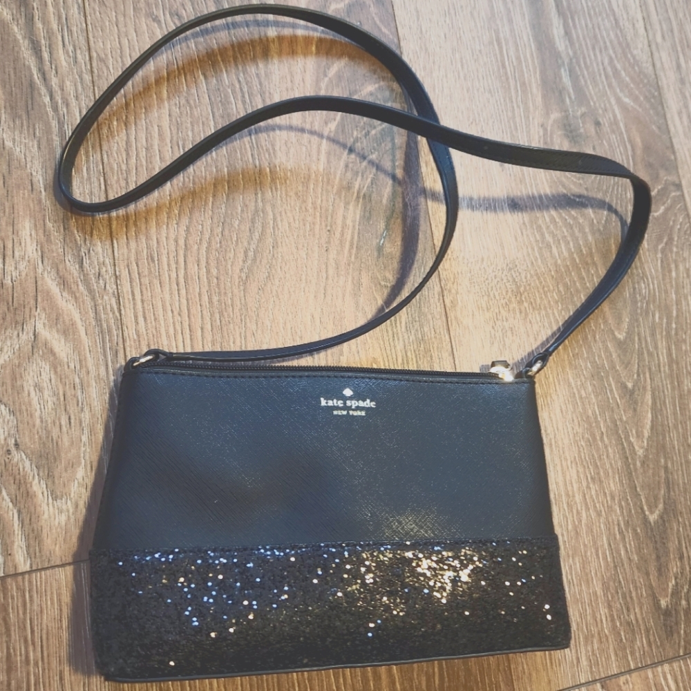 Kate Spade Greta Court Glitter Ramey Crossbody